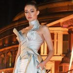 gigi hadid en los british fashion awards