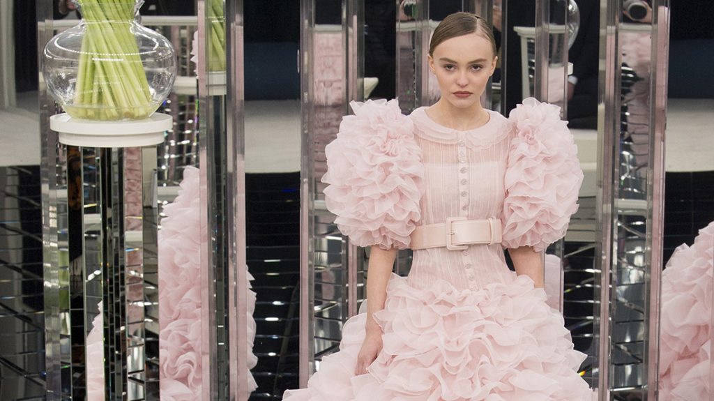 lily rose depp chanel haute couture
