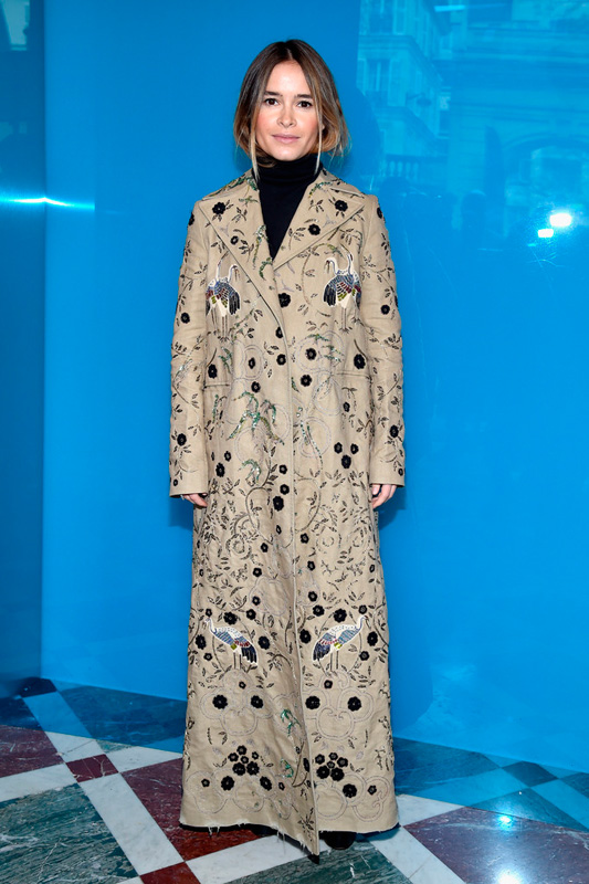Miroslava Duma en paris fashion week, marzo 2017