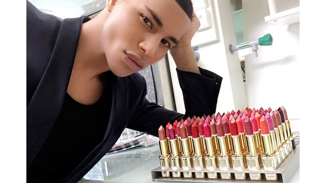 olivier rousteing x loreal
