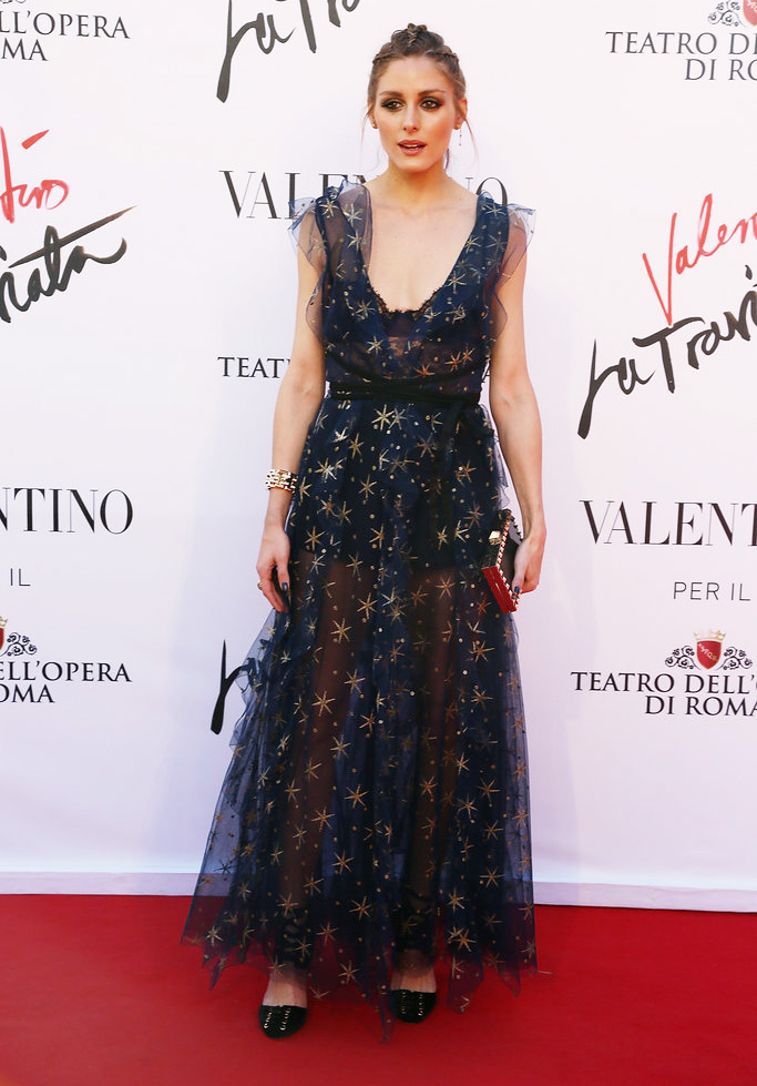 el vestido de olivia palermo en la traviata en roma
